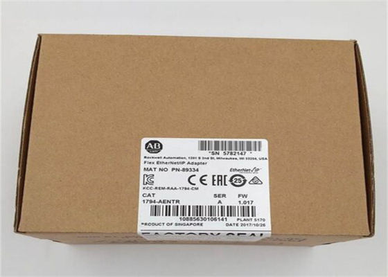 O I/O ETHERNET/IP do CABO FLEXÍVEL do ADAPTADOR de COMUNICAÇÃO do módulo de 1794-AENTR ALLEN BRADLEY Digital I O ENTROU: 24 VDC 400 MILIAMPÈRES