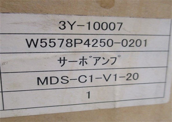 Do controle servo da linha central da unidade MDS-C1-V1-20 do amplificador de 2.0KW Mitsubishi controlador programável