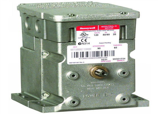 O ATUADOR 24 DE HONEYWELL M7284Q1106/U NSR 50/60 DE HERTZ 2 INTERRUPTORES AUXILIARES DE V PARAFUSA TERMINAIS
