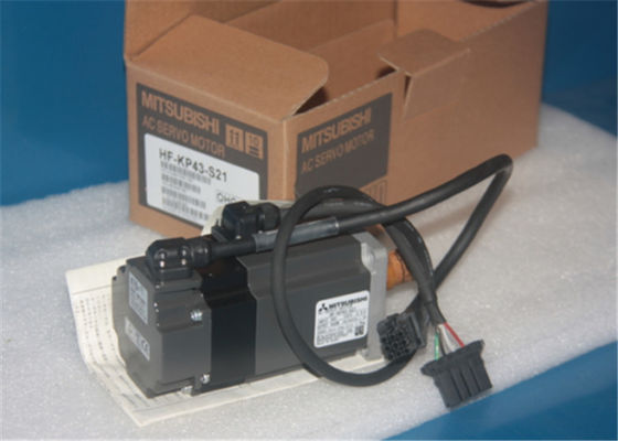 Velocidade industrial 3000RPM do servo motor HF-KP43-S21 102V da C.A. 400W de Mitsubishi NOVA no estoque