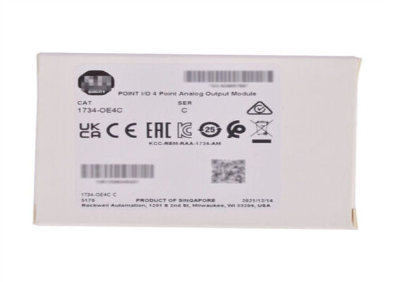 1734-OE4C ALLEN BRADLEY New Factory Sealed SER C APONTAM o I/O módulo de saída análoga de 4 pontos