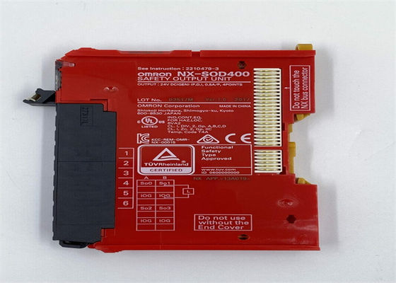 MONTAGEM PNP do TRILHO do RUÍDO da UNIDADE 4OUT 0.5A da SEGURANÇA do CONTROLE de Omron NXSOD400