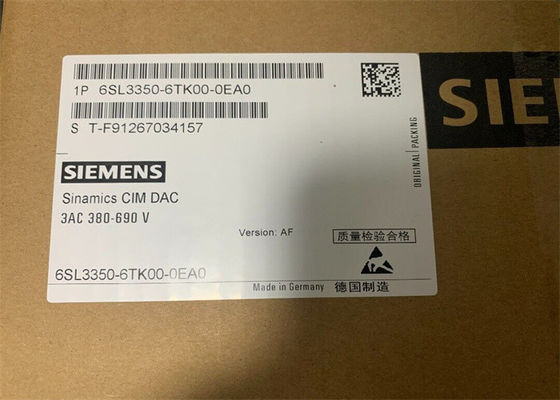 6SL3350-6TK00-0EA0 Siemens SINAMICS peças sobressalentes Modulo de interface de controlo Modulo de alimentação redundante