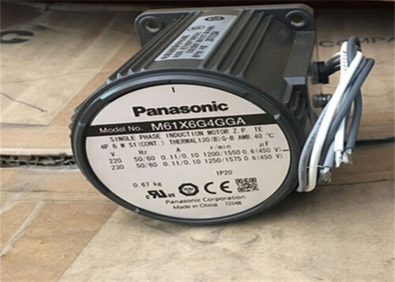 TIPO VARIÁVEL EIXO 60MM do LEADWIRE do MOTOR de INDUÇÃO da VELOCIDADE de Panasonic M61X6GV4GGA do PINHÃO QUADRADOS. TAMANHO 6WATT