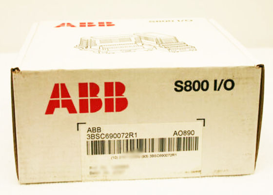 A saída análoga de 3BSC690072R1 AO890 É o módulo 800xA 12Bit de 8CH I O