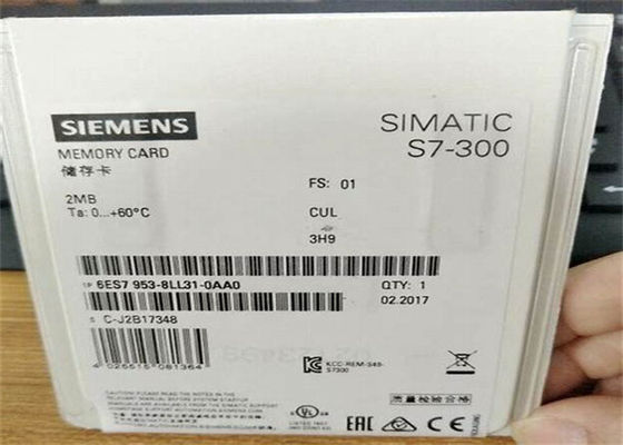 MB S7-300/C7/ET 200 3V NFLASH do MICRO 2 do CARTÃO de MEMÓRIA S7 de SIEMENS 6ES7953-8LL31-0AA0