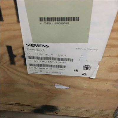 O bloco de poder de Siemens 6SL3352-7AE35-0AA1 para o módulo do motor da C.C. 490 A de 510-750 V 3 fases pintou os módulos