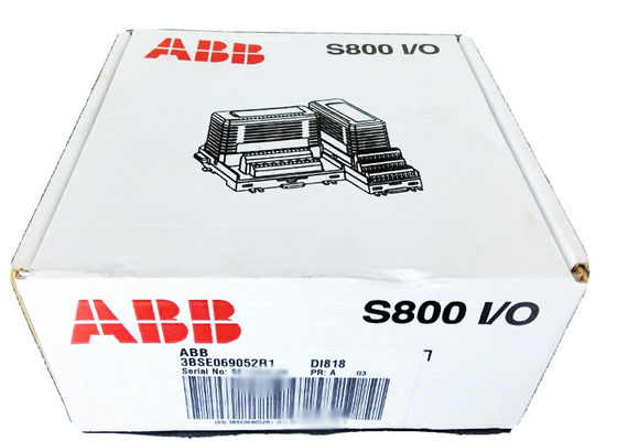 Módulo do I/O da entrada 24V 32Ch ABB 800xA de 3BSE069052R1 DI818 Digitas