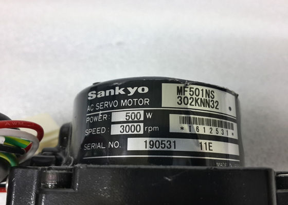 Servo motor industrial industrial MF501NS302KNN32 3000RPM da C.A. 500W de Nidec Sankyo NOVO