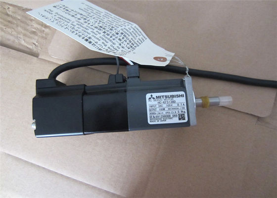 Servo motor elétrico industrial de motores HC-KFS13BD 3AC 105V 0.7A da C.A. de Japão Mitsubishi 100W
