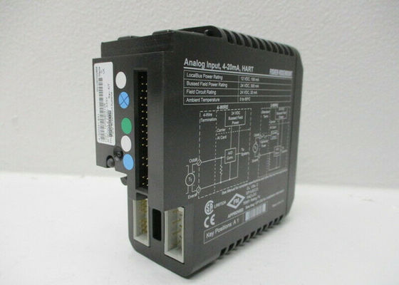 Módulo de fonte de alimentação redundante KJ3002X1-BA1 de Fisher Rosemount DeltaV 4-20mA HART Input