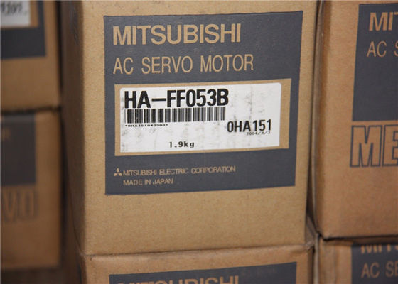 ORIGINAL NOVO industrial do servo motor HA-FF053B 3000r/Min da C.A. de Mitsubishi 50W