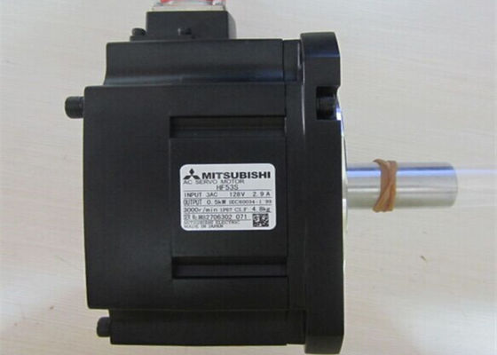 Motor elétrico servo 0.5KW de Mitsubishi HF53S 3 motores industriais 3AC 128V 2.9A da fase NOVOS