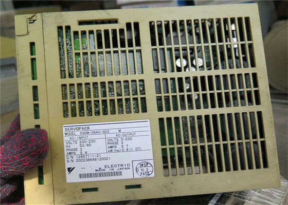 SGDM-08AC-SD2M   BLOCO SERVO servo elétrico 800Watt da saída 5.7AMPS de Yaskawa da movimentação de Yaskawa