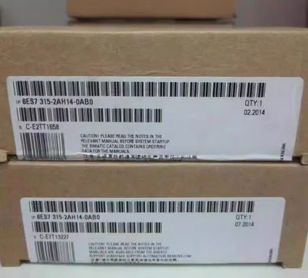 SIEMENS6AG1315-2AH14-7AB0 relação MPI/DP 12 Mbps do processador central 315F-2PN/DP primeiro 512 KB