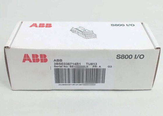 TU813 3BSE036714R1 Compacta MTU 250V ABB S800 Unidade de terminais de entrada/saída