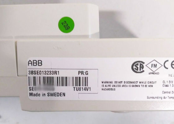 3BSE013233R1 TU814V1 Compacto MTU 50V Snap-In Con ABB S800 unidade terminal