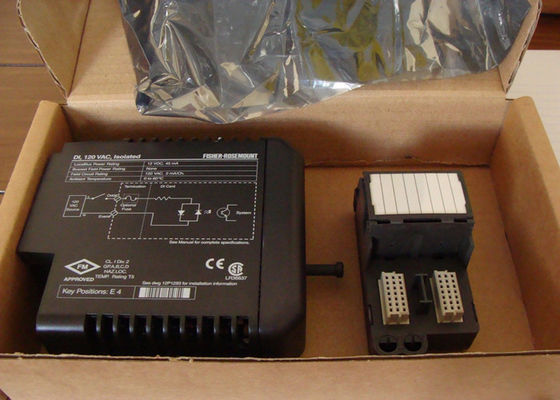 Módulo de fonte de alimentação redundante DeltaV do bloco de terminais KJ4001X1-GG1 12P1812X022