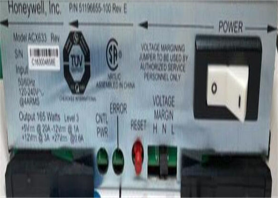 O NÓ DUPLO ACX633 DO MÓDULO DE FONTE DE ALIMENTAÇÃO DE HONEYWELL 51196655-100 120-240 VAC ENTROU 50/60 DE HERTZ 4 AMPÈRES