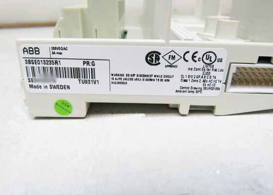 3BSE013235R1 TU831V1 estendeu o módulo do I/O dos terminais S800 do sinal do MTU 250V