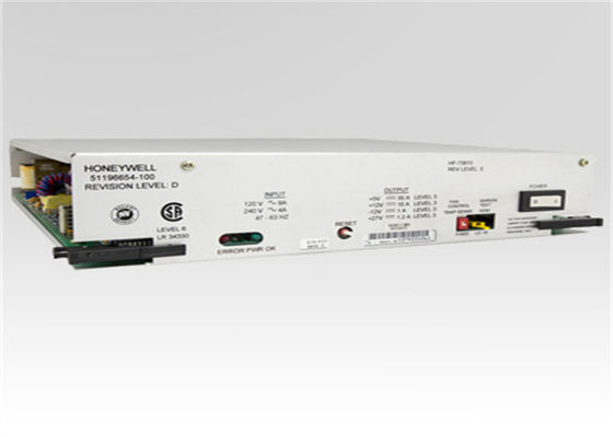 A ALIMENTAÇÃO DE HONEYWELL 51196654-100 FONTE 120/240 DE VAC ENTROU 47-63 HERTZ 4/8 AMPÈRES DE 5/12/27 VDC DE SAÍDA