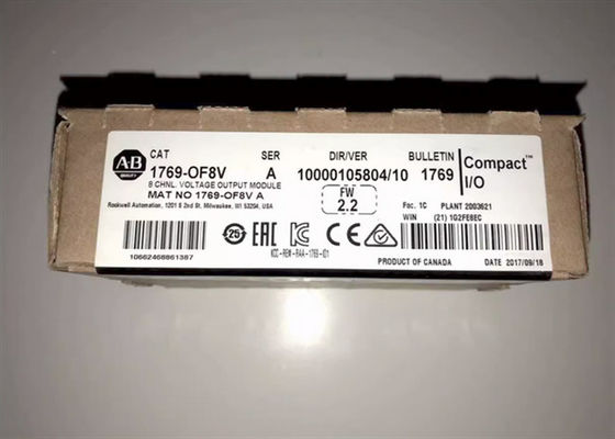 1769-OF8V Digitas mim controlador 1769 de AB Analog Output Module CompactLogix do módulo de O