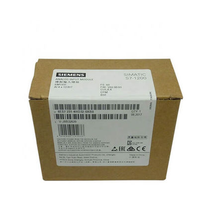 O ANALÓGICO DO MÓDULO DE LÓGICA SIMATIC DE SIEMENS 6ES7231-4HD32-0XB0 S7-1200 ENTROU A MANUTENÇÃO PROGRAMADA 1231