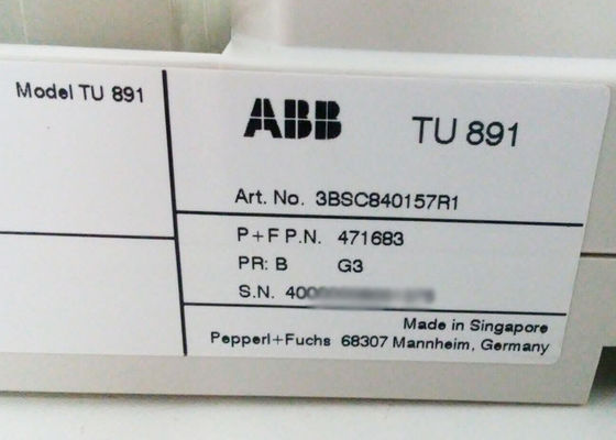 Módulo do bloco de terminais TU891 3BSC840157R1 S800 de TU890 3BSC690075R1