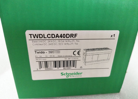 TWDLCDA40DRF Controlador de Base Compacto Twido 24VDC Fornecimento 24 Entrada