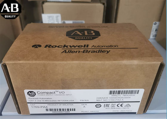 Fonte de alimentação do I/O de 1769-PA4 AB Redundant Power Supply Module CompactLogix