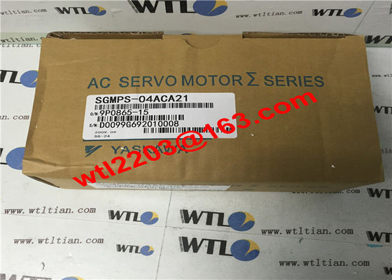 Yaskawa AC Industrial Servo Motor SGMPS-04ACA21 400W 200V NOVO