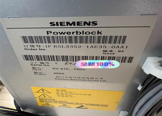 Módulo variável 510-750VDC do PLC do inversor da frequência de 6SL3352-1AE35-0AA1 Siemens