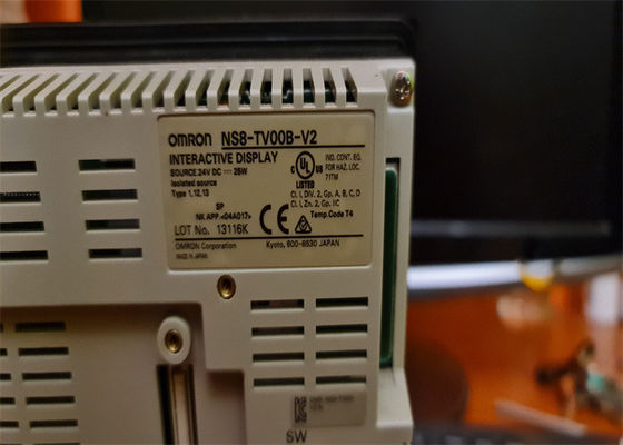 Omron NS8-TV00B-V2 Hmi Touch Screen Display NS8 8.4 Em LCD Cor 640x480 Pixels 315x241x48.5mm