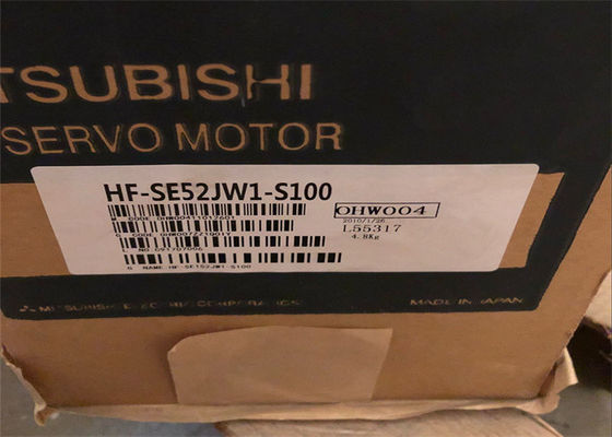 Do poder médio 0.5KW da inércia de MITSUBISHI servo motor HF-SE52JW1-S100 da C.A. NOVO no estoque