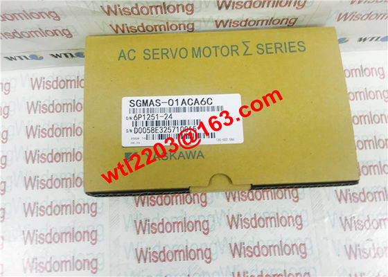 Servo motor industrial SGMAS-01ACA6C 100W 200V da C.A. de Yaskawa BRANDNEW
