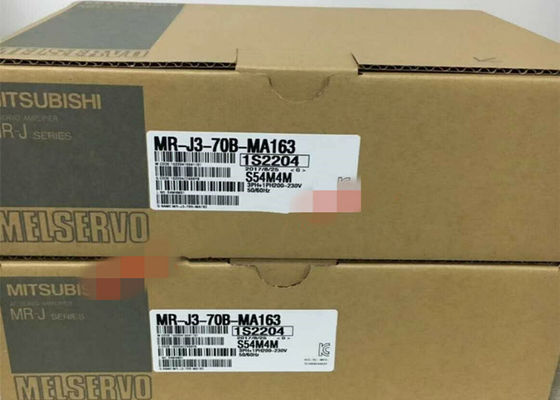 amplificador industrial da movimentação MR-J3-70B-MA163 3.8A 200V 3PH do servo motor de 750W Mitsubishi
