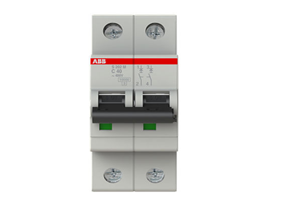Interruptores diminutos MCBs 50/60Hz de S202M-C40 2CDS272001R0404