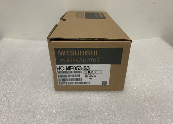 Poder pequeno 50W do servo motor de HC-MF053-S3 Mitsubishi motor elétrico industrial do CNC de 3 FASES