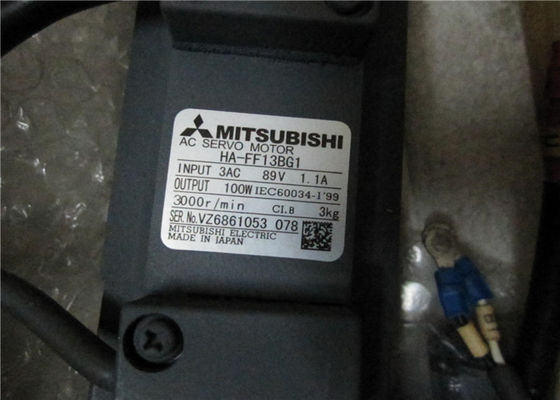 SERVO MOTOR HA-FF13BG1 HA-FF13BG2 da C.A. de Mitsubishi 100W com a relação 1/30 da engrenagem GR-S-10 nova