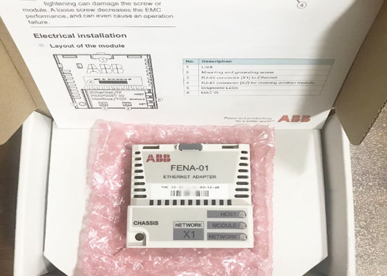 Opções de Fieldbus do adaptador 68469422 dos ethernet FENA-01 para movimentações