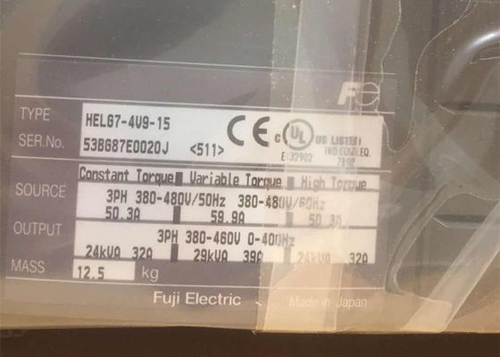 Peças elétricas 3PH 380-480V 50-60Hz do elevador do inversor HELG7-4V9-15 Hitachi de Fuji NOVAS no estoque