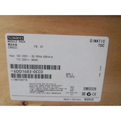 MÓDULO DE RELAÇÃO DE SIEMENS 6DD-2920-0AB1   Controle de circuito fechado do produto do módulo do PLC