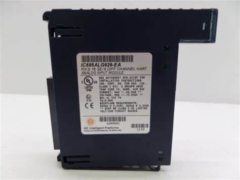 Controlador da automatização programável de IC695ALG626 GE PACSystem RX3i   450 miliampères