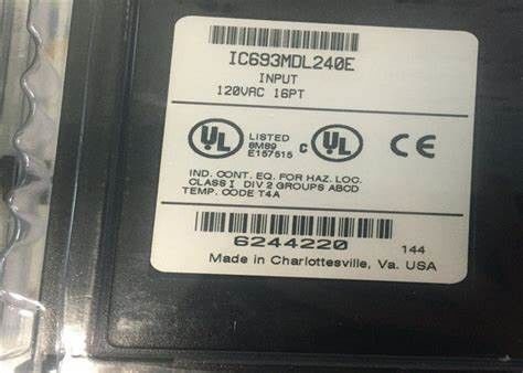 GE IC693ALG221 +5 VDC de saída para conduzir circuitos do isolamento 0 a 20 miliampères ou 4 a 20 miliampères