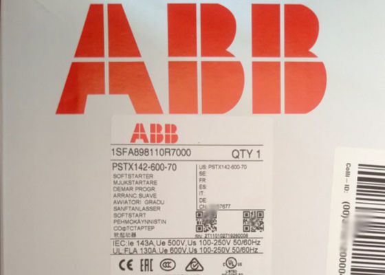 PSTX142-600-70 conduz 1SFA898110R7000 a baixa tensão Softstarters