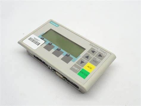 6AV6641-0AA11-0AX0 SIEMENS SIMATIC Painel de operador OP 73 3 LC Display gráficos Capaz