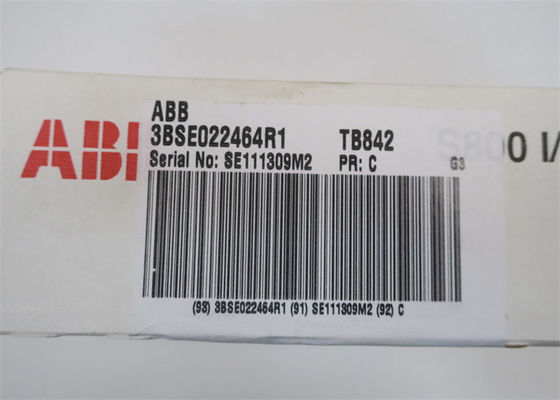 Porto ótico do módulo TB842 3BSE022464R1 Modulebus do I/O da DCS S800 de ABB BAILEY novo na caixa