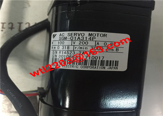 Servos motores de robô industrial de SGM-01A314P, servo motor pequeno Yaskawa da C.A.