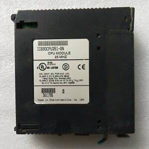 GE IC693CPU351 240K bytes para inserir programas no módulo 25 MHz 0°C –60 °C
