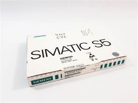 O analógico de 6ES5460-4UA13 SIEMENS SIMATIC S5 entrou 460 isolou os módulos da escala de medição 8 entradas